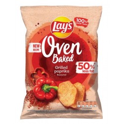 LAYS CHIPSY OVEN BAKED GRIL PAPRY 110G\1szt