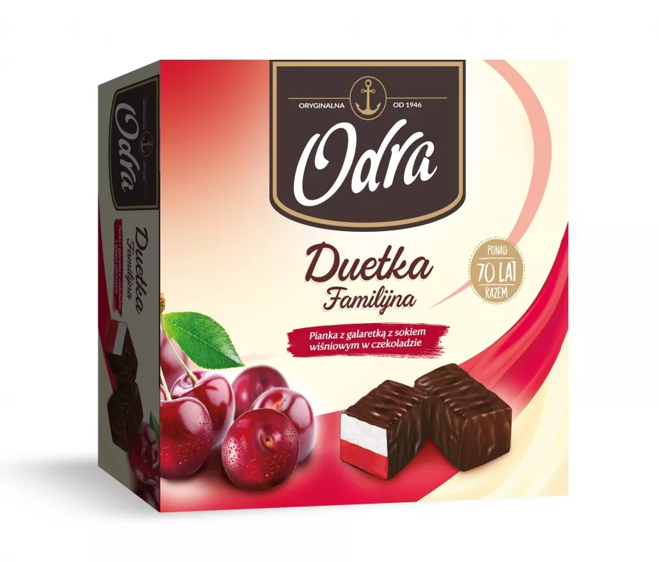 ODRA GALARETKI DUETKI OPOLANKI WISNIA 400G\1szt