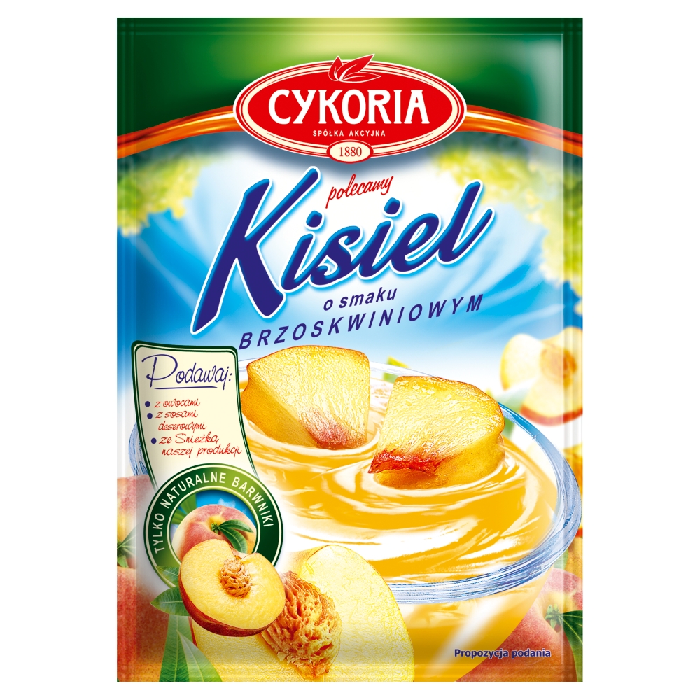 CYKORIA KISIEL BRZOSKWINIOWY 40G\1szt