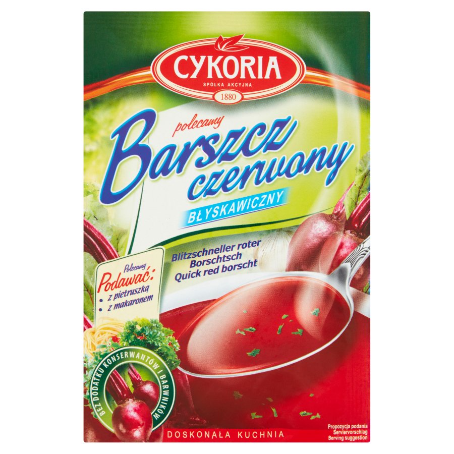 CYKORIA BARSZCZ CZERWONY BLYSK 60G\1szt