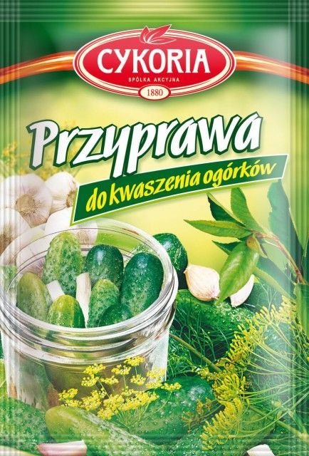 CYKORIA PRZYPRAWA DO KWASZENIA OGORKOW 45G\1szt