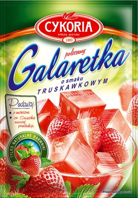 CYKORIA GALARETKA TRUSKAWKOWA 75G\1szt