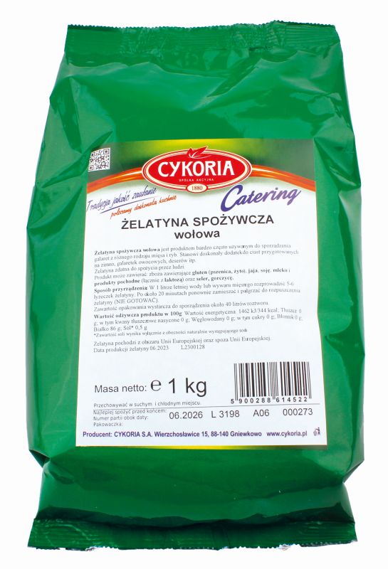 CYKORIA ZELATYNA WOLOWA 1KG\1szt