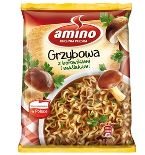 AMINO ZUPA GRZYBOWA NUDLE 57G/22 SZT