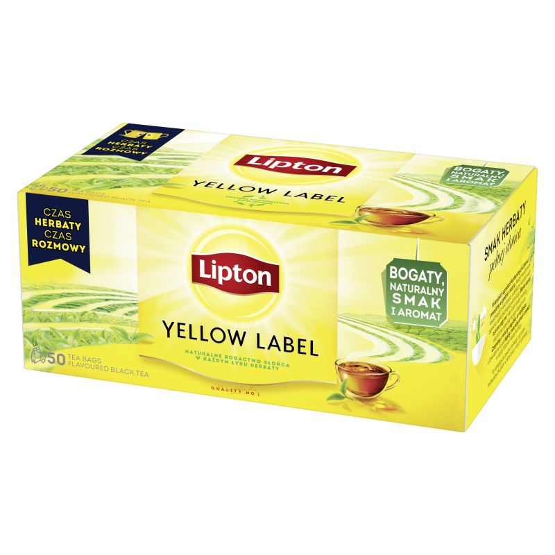 LIPTON HERBATA YELLOW LABEL 50TB\1szt