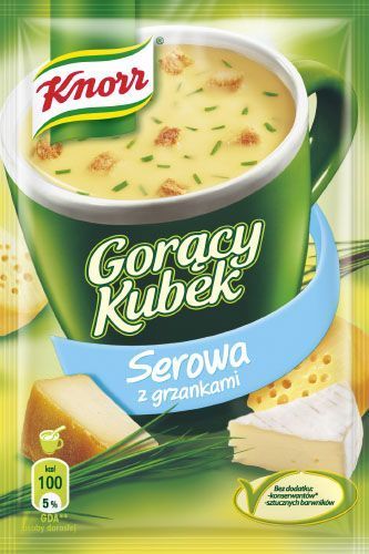 KNORR ZUPA GORACY KUBEK  SEROWA 19G