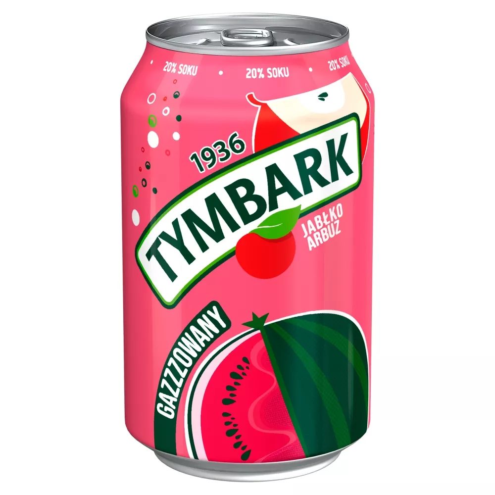 TYMBARK GAZ JAB??KO ARBUZ 330ML\1szt