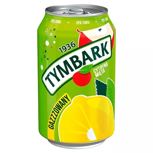 TYMBARK GAZ CYTYNA MIETA 330ML\12szt