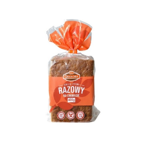 OSKROBA CHLEB RAZOWY 400G\1szt