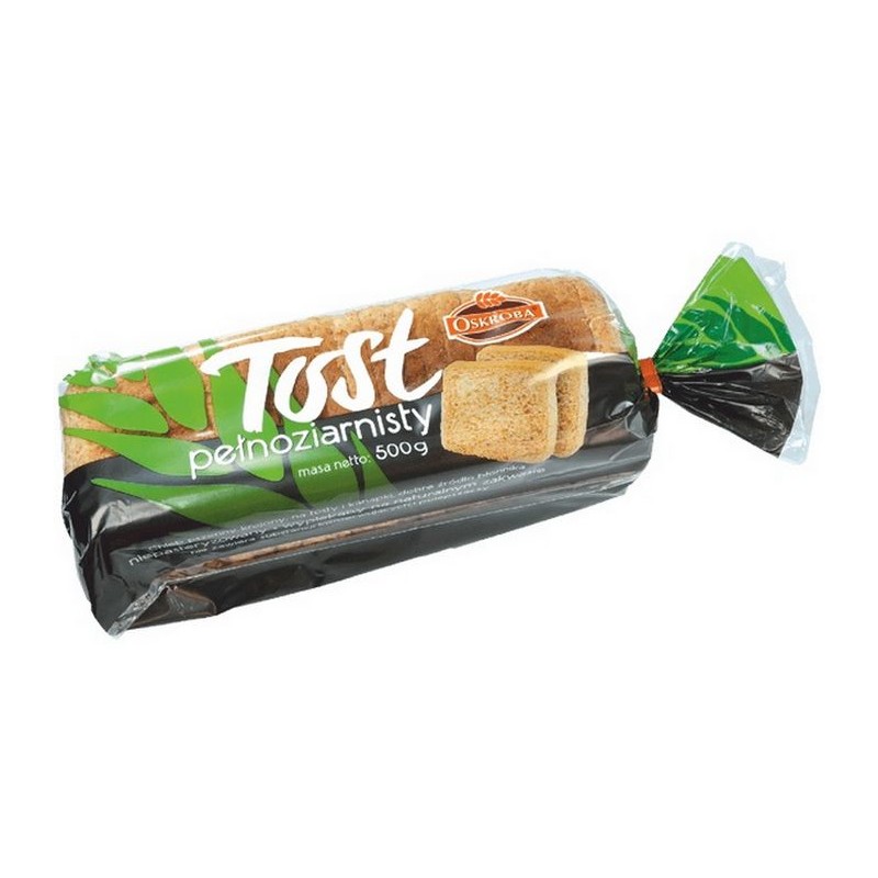 OSKROBA CHLEB TOSTOWY PELNOZIARNISTY 500G\1szt