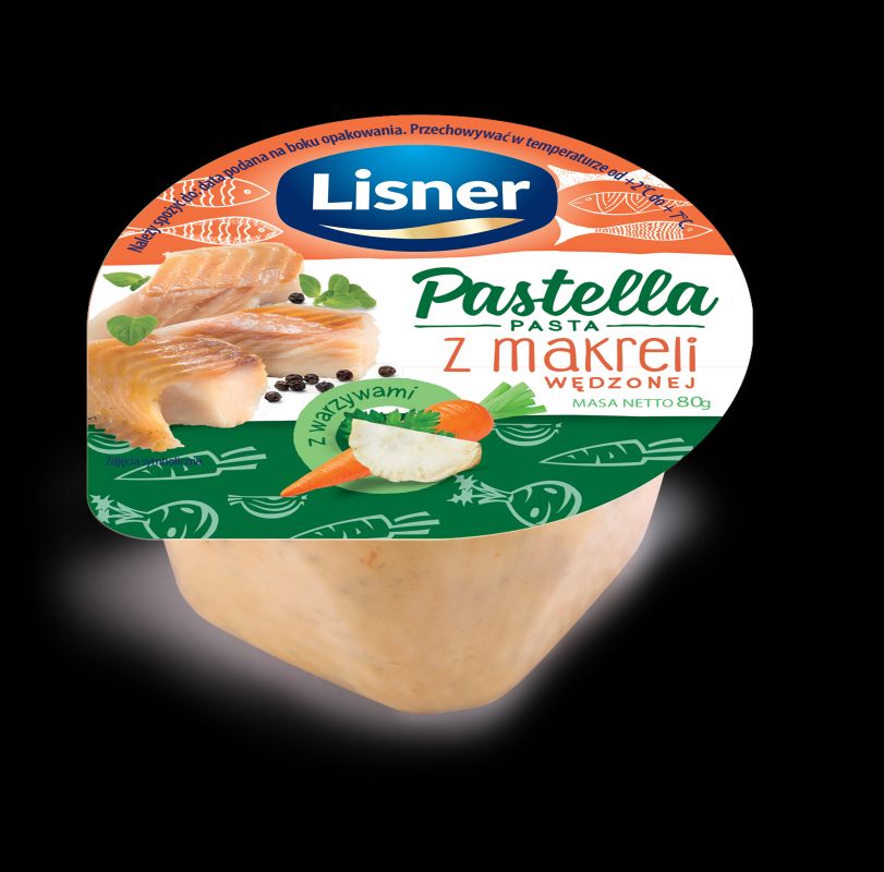 LISNER PASTELLA MAKRELA WEDZONA 80G/6 SZT