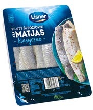 LISNER FILET SLEDZ ALA MATJAS TACKA 400G\1szt