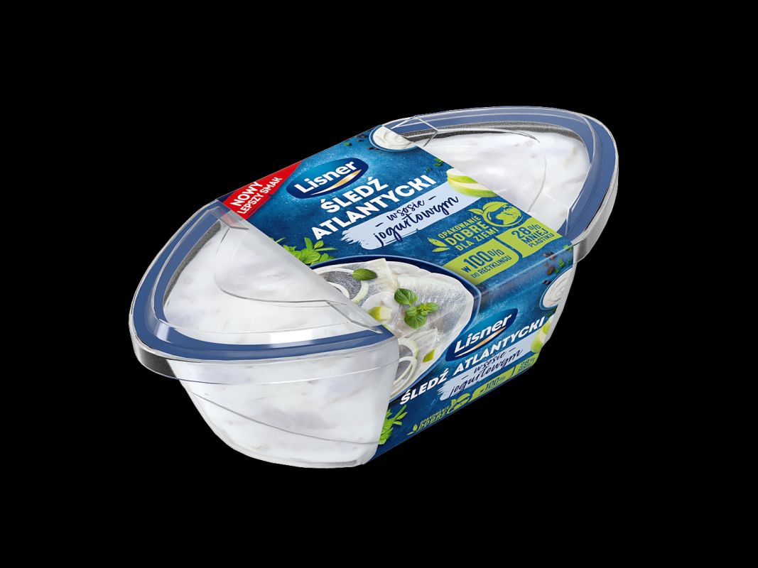 LISNER FILET SLEDZ SOS JOGURTOWY 280G/6 SZT