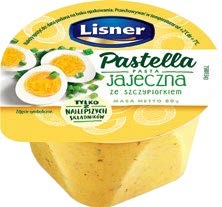 LISNER PASTELLA JAJECZNA 80G/6 SZT