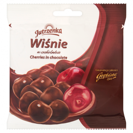 JUTRZENKA WISNIE W CZEKOL DRAZE 80 G