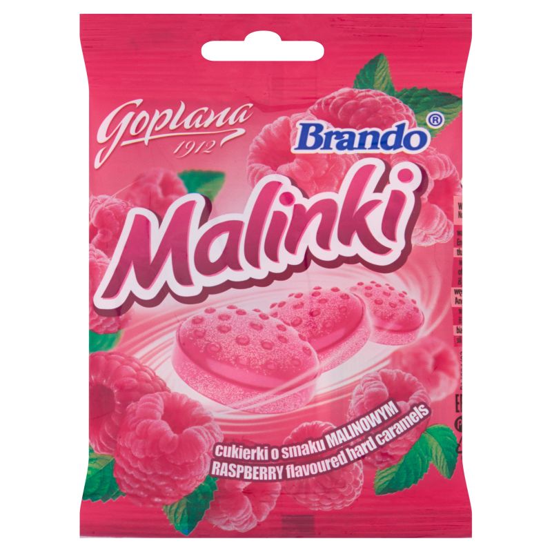 GOPLANA CUKIERKI LANDRYNY MALINKI BRANDO 90G\1szt