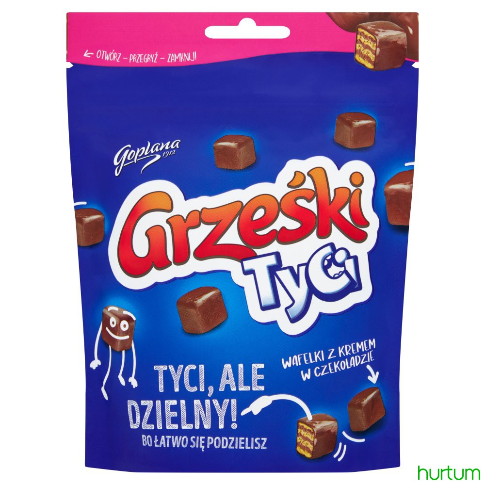 GOPLANA GRZESKI TYCI CZEKOLADA 120G\1szt