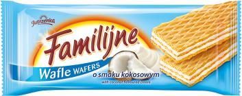 FAMILIJNE WAFLE KOKOSOWE 180G/24 SZT