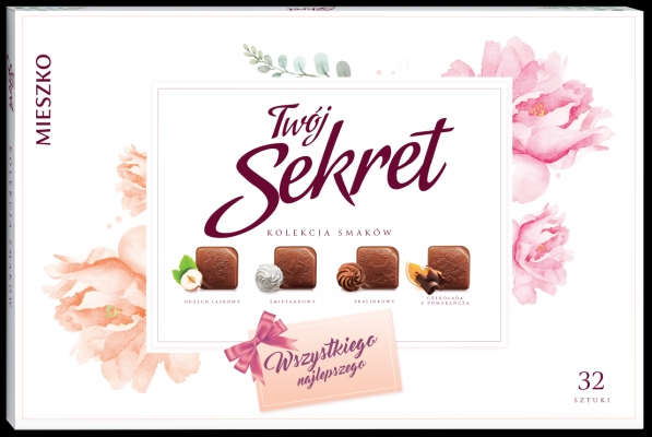 MIESZKO BOMBONIERKA TWOJ SEKRET 215G/1 SZT