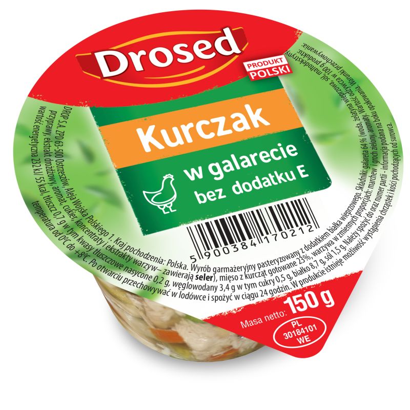 DROSED KURCZAK W GALARECIE 150G\1szt