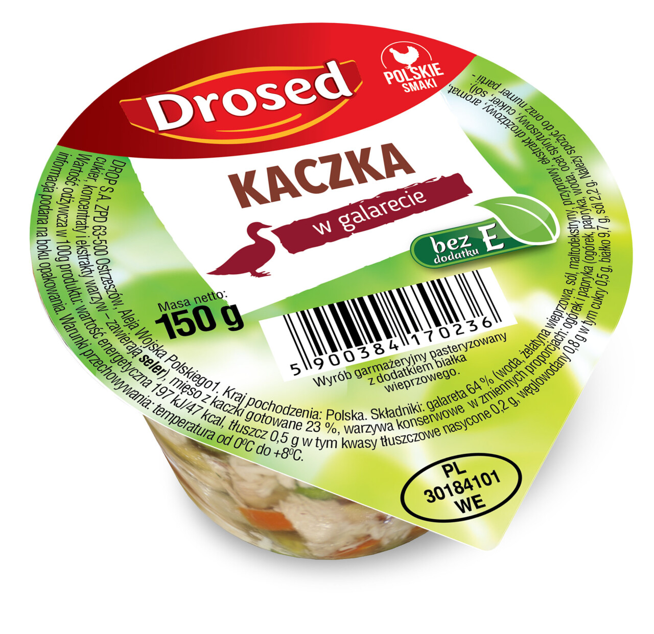 DROSED KACZKA W GALARECIE 150G\1szt