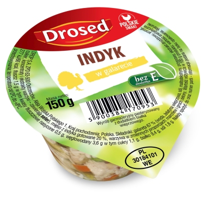 DROSED INDYK W GALARECIE BEZ E 150G\1szt