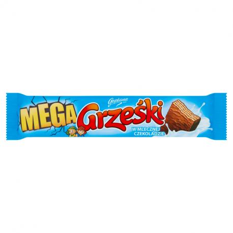GRZESKI MEGA W MLECZNEJ CZEKOLADZIE 48G\32szt