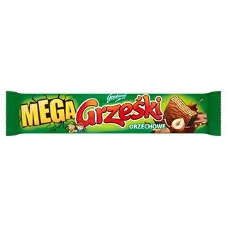 GRZESKI MEGA ORZECH W MLECZNEJ CZEKOLADZIE 48G\32szt