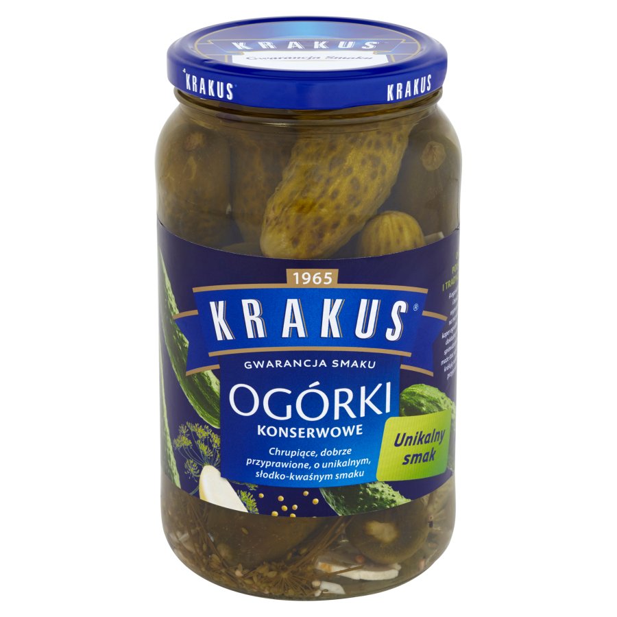 KRAKUS OGORKI KONSERWOWE 920G\1szt