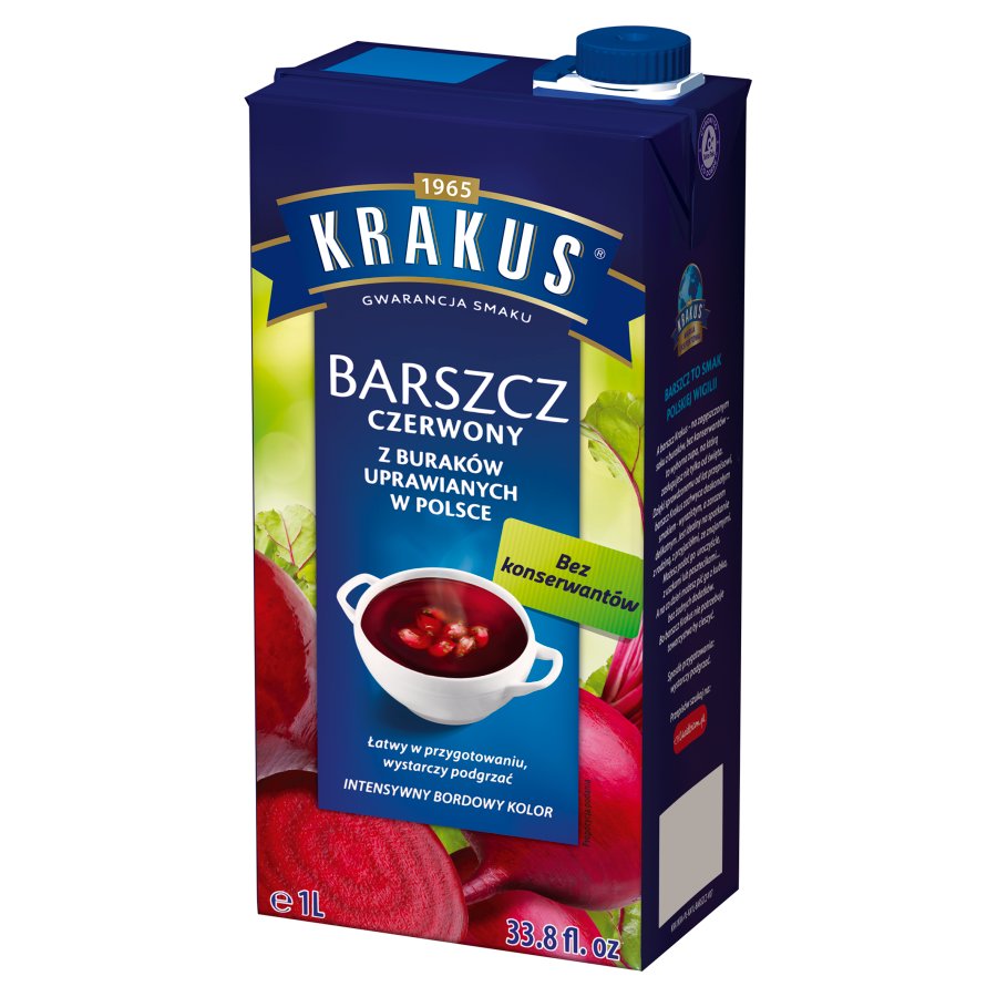 KRAKUS BARSZCZ CZERWONY 1L\1szt