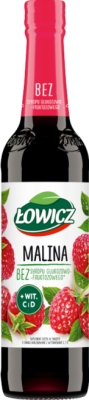 LOWICZ SYROP MALINA 400ML/6 SZT
