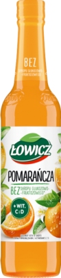 LOWICZ SYROP POMARANCZA 400ML\6szt