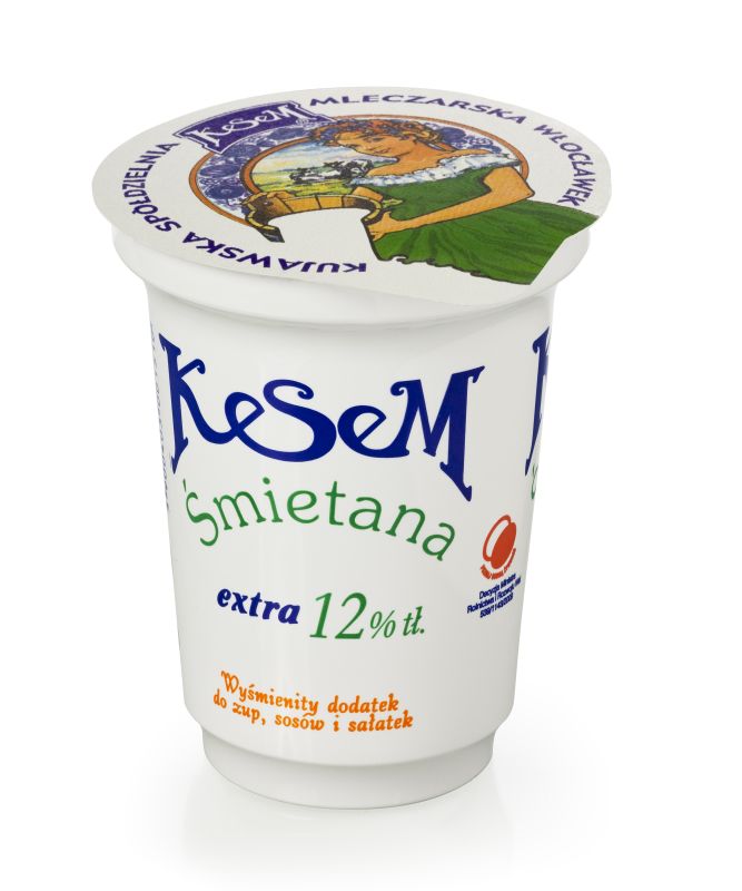 KESEM SMIETANA 12% 360G\12szt