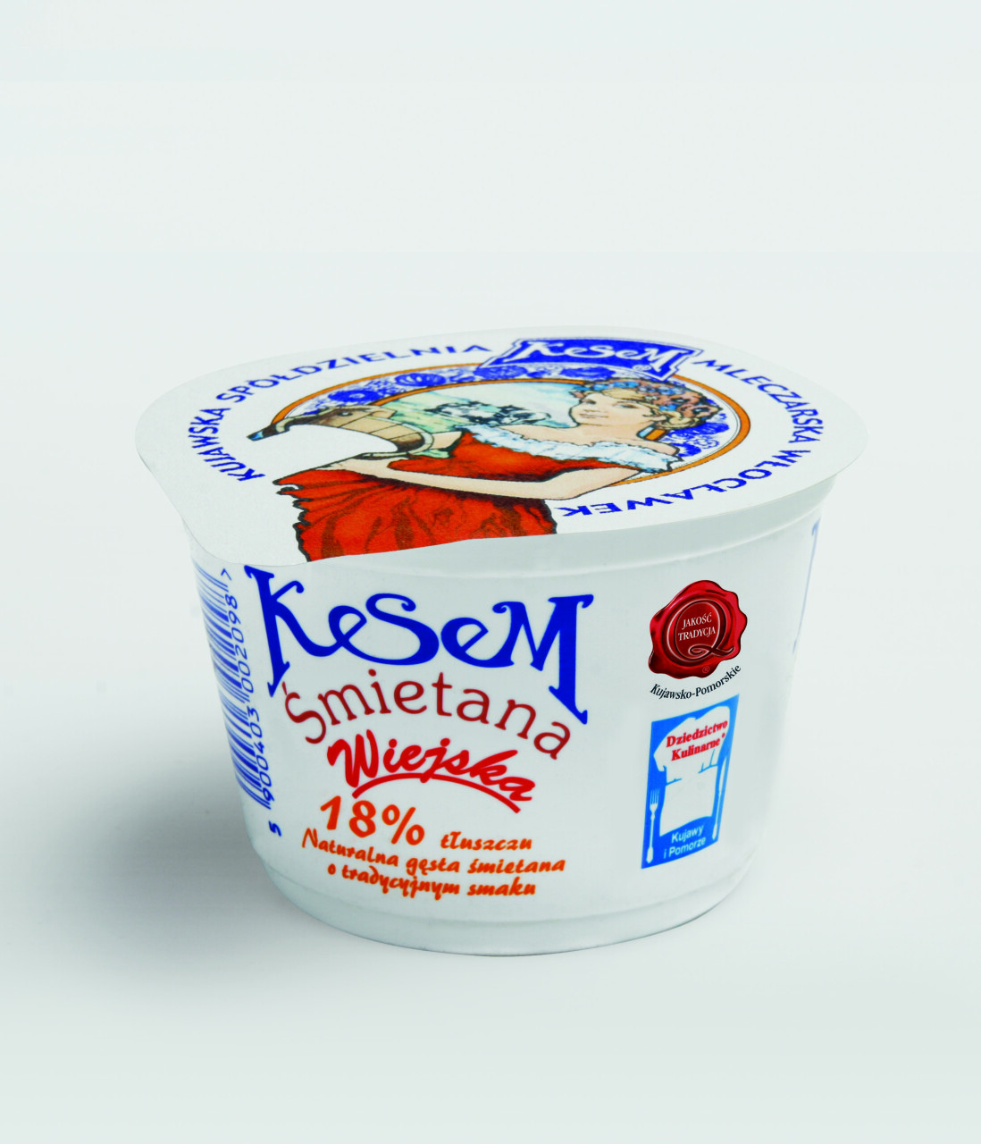 KESEM SMIETANA 18% 200G\1szt