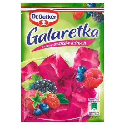 DR OETKER GALARETKA OWOCE LESNE 72G