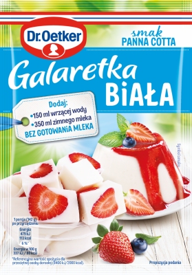 DR OETKER GALARETKA BIALA PANA COTTA 70G