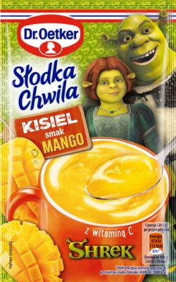 DR OETKER SLODKA CHWILA KISLIEL MANGO SHREK 29G