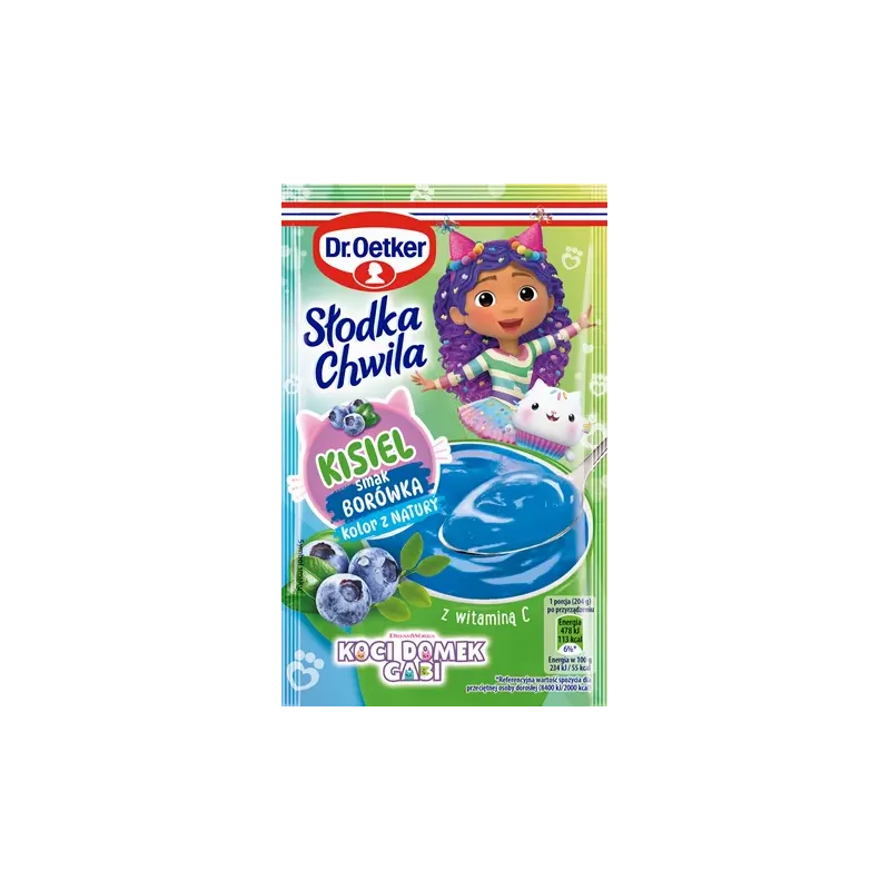 DR OETKER KISIEL BOROWKA SLODKA CHWILA 29G/35 SZT
