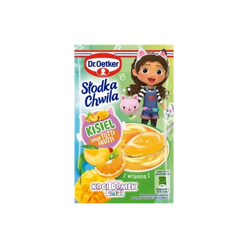 DR OETKER KISIEL SLODKA CHWILA TUTTI FRUTI 29G/35 SZT