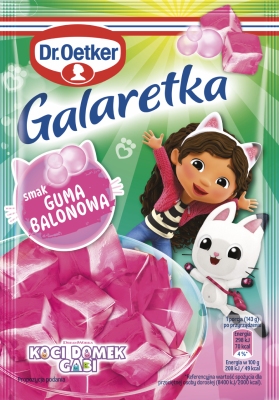 DR OETKER GALARETKA GUMA BALONOWA 72G/25 SZT