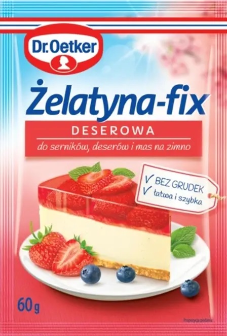 DR OETKER ZELATYNA FIX DESEROWA 60G/15 SZT