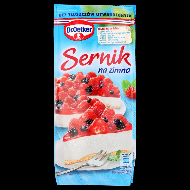 DR OETKER SERNIK NA ZIMNO 195G/10 SZT