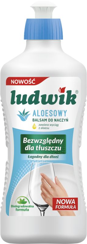 LUDWIK PLYN NACZYN ALOES 450ML\1szt