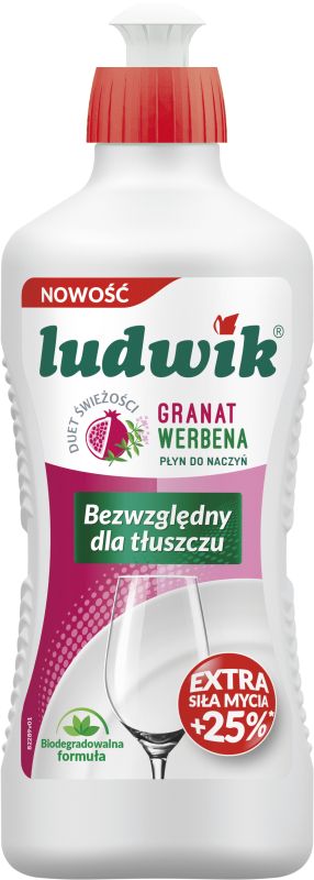 LUDWIK PLYN NACZYN GRANAT 450ML\1szt