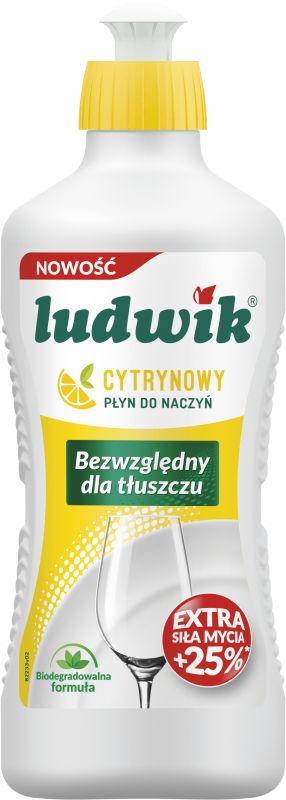 LUDWIK PLYN NACZYN CYTRYNA 450ML\1szt