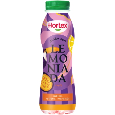 HORTEX NAPOJ LEMONIADA JABLKO CYTRYNA MARAKUJA 400ML SK/6 SZT