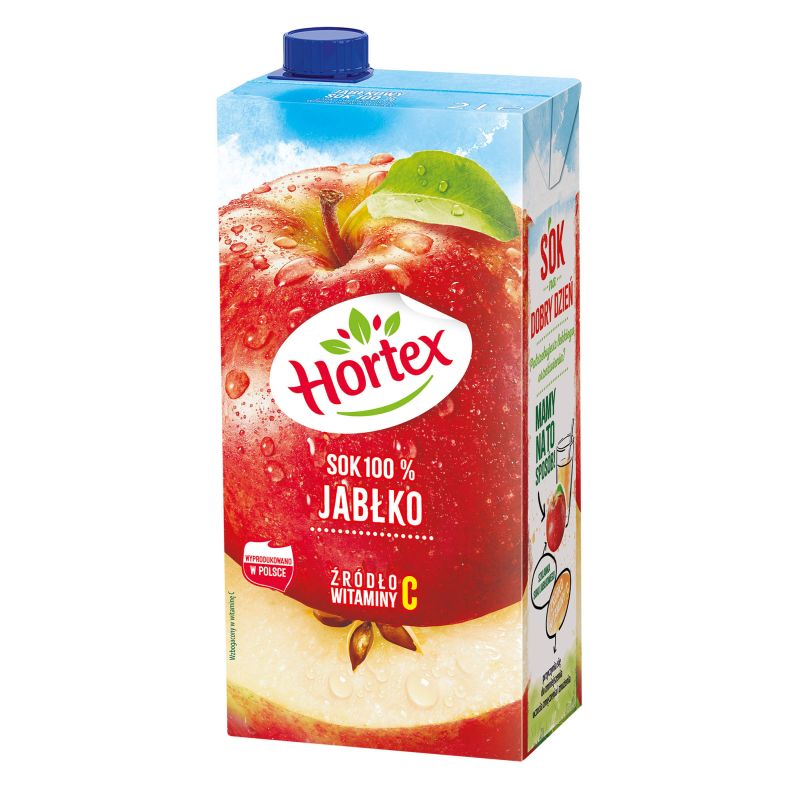 HORTEX SOK JABLKOWY 2L\6szt