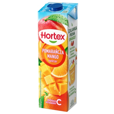 HORTEX NEKTAR POMARANCZA MANGO 1L/6 SZT
