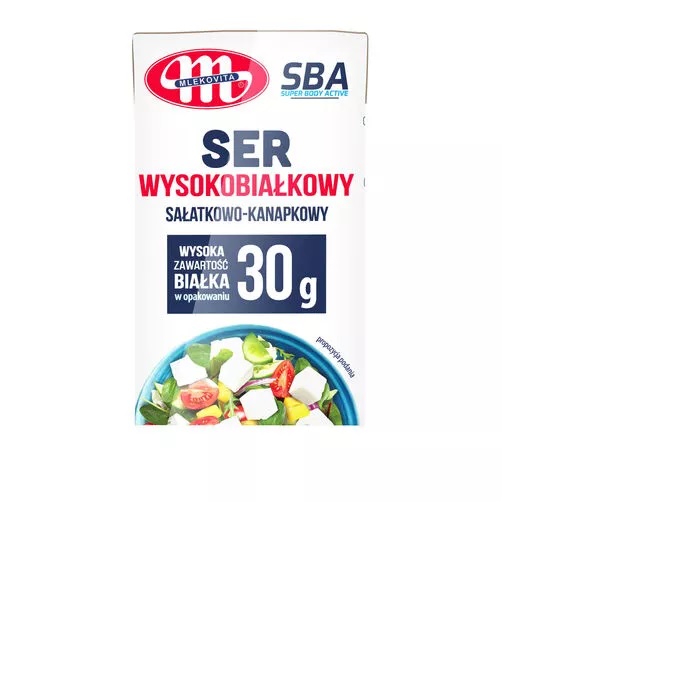 MLEKOVITA SER SALATKOWY KANAPKOWY WYSOKOBIALKOWY 270G/1 SZT