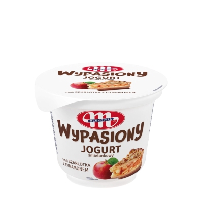MLEKOVITA JOGURT WYPASIONY SZARLOTKA Z CYNAMONEM 200G